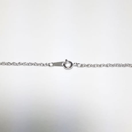 大粒7ct ホワイトトパーズ　ネックレス