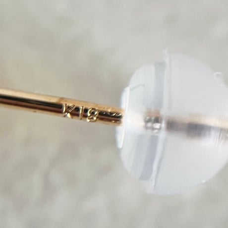 【スペシャルセール☆】 K18 18金イエローゴールド　天然ダイヤモンド　AAグレード 0.40ct ピアス　diamond 2