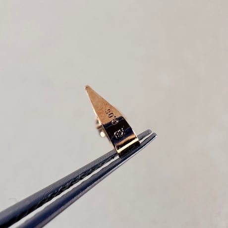 K18YG 希少☆天然ピンクダイヤモンド　0.06ct ペンダントトップ　18金イエローゴールド