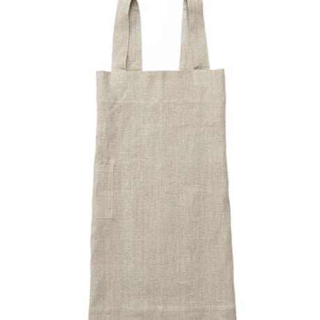 fog linen work LINEN SQUARE CROSS APRON