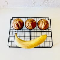 Spiced Banana Muffins (VEGAN/GLUTEN FREE)3Pieces