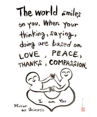 ごくらくTシャツ I AM YOU