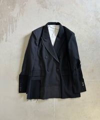 【予約】【MUL2026/5月アパレル展示会】 MULW-2081  再構築ドッキングジャケット     （20260529）
