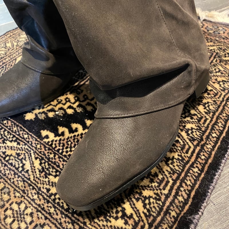 値下げしました。セブンフェアリー ブラックロングブーツ M(23.5-24cm) 値下げしました。セブンフェアリー ブラックロングブーツ M(23.5