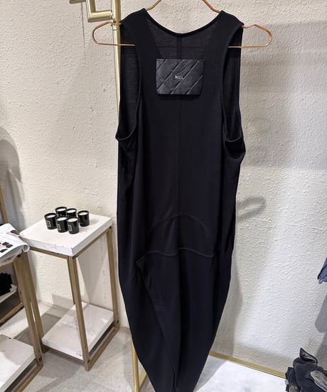 【予約】【MUL2026/5月アパレル展示会】 MULW-2032   バックスリットロングタンク     （20260529）