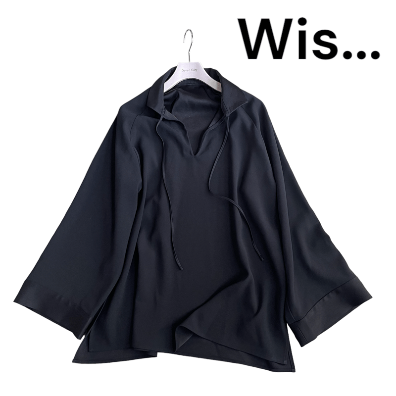 ②Wis... 日本製 W210-078【春物予約品】上質セーラー衿プル 