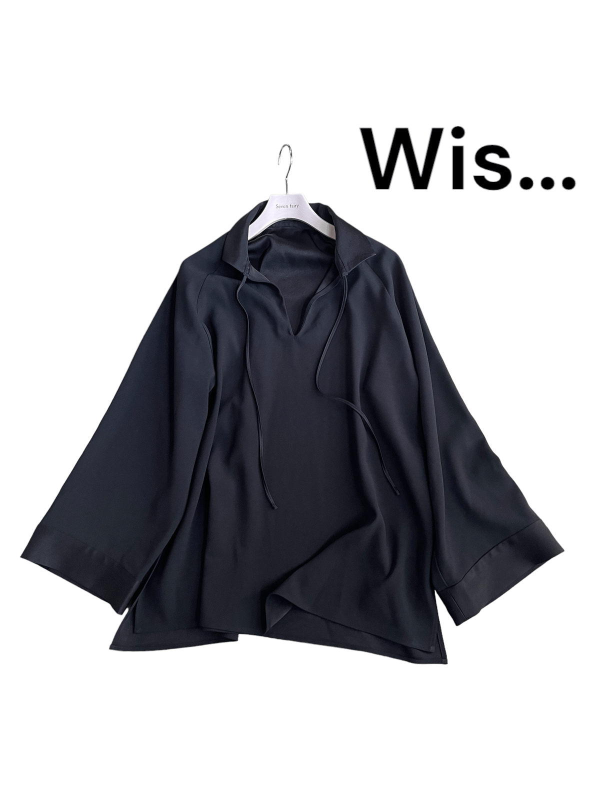 ②Wis... 日本製 W210-078【春物予約品】上質セーラー衿プル 