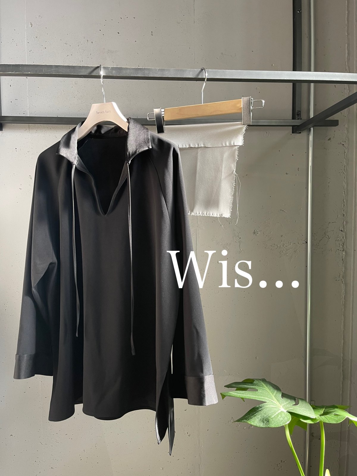 ②Wis... 日本製 W210-078【春物予約品】上質セーラー衿プル 