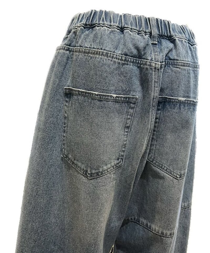 Wis... C-5759 フロントボタンワイドコクーンデニム | 株式会社  