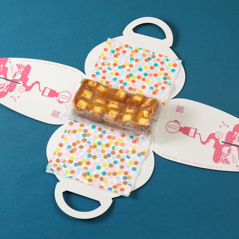 塊チーズが入った】ゴロッとチーズケーキ【かわいいギフトボックス入り