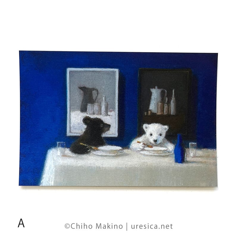 牧野千穂「旅ごはん」ポストカード | URESICA