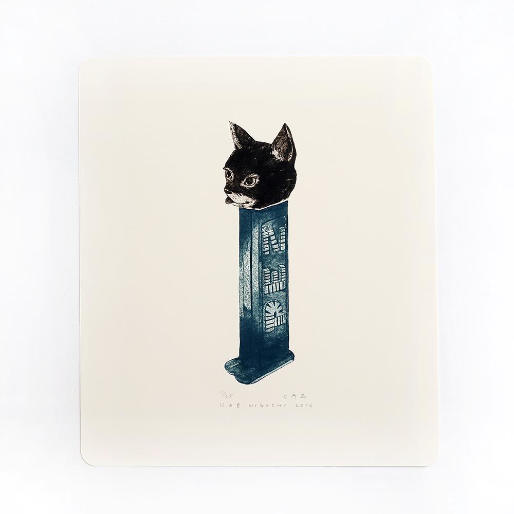 樋口佳絵 版画 シート 樋口佳絵「かがみのなかのわたし」＊シート | URESICA