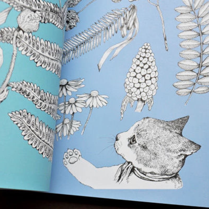 ヒグチユウコさん　 立体アート 2014年　少女とワニ、蝶、きのこ、魚など ヒグチユウコさん 立体アート 2014年 少女とワニ、蝶、きのこ
