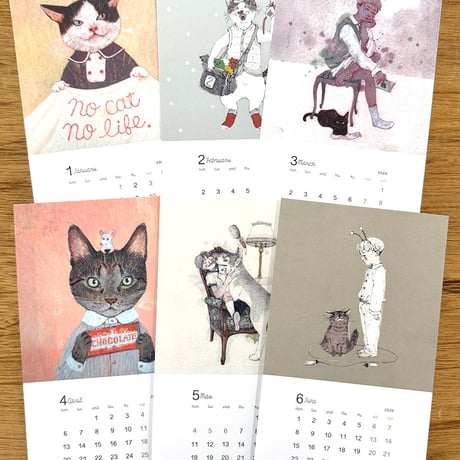 cat&dog&me 2026 カレンダー