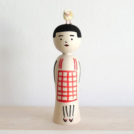 浅生ハルミン「ひよこ」こけし