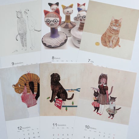 cat&dog&me 2020カレンダー