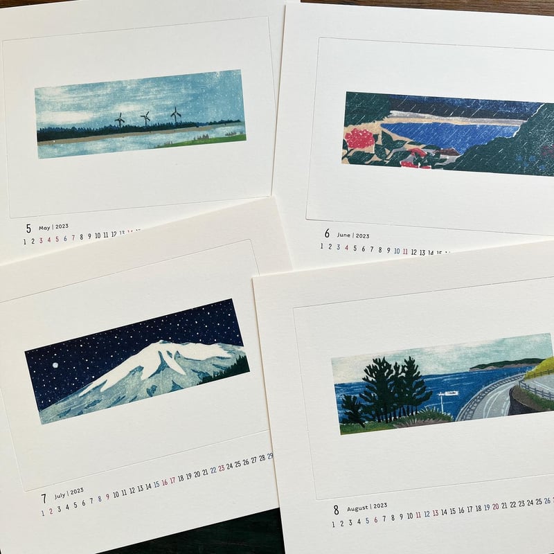 平岡瞳 卓上カレンダー2023 | URESICA