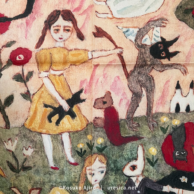 網代幸介 ハンカチ「怪力」 | URESICA