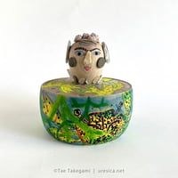 竹上妙「漂流のこけし2」