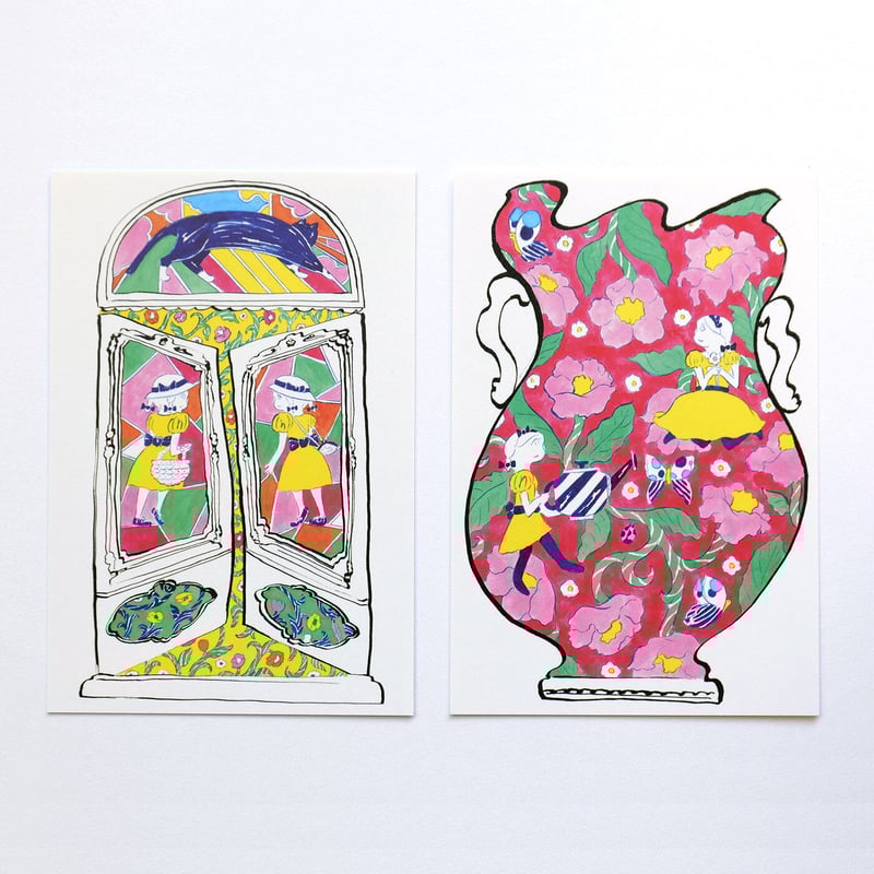 北澤平祐『インテリアストーリー』ポストカードセット | URESICA