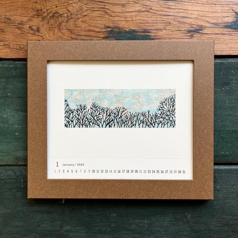 平岡瞳 卓上カレンダー2023 | URESICA