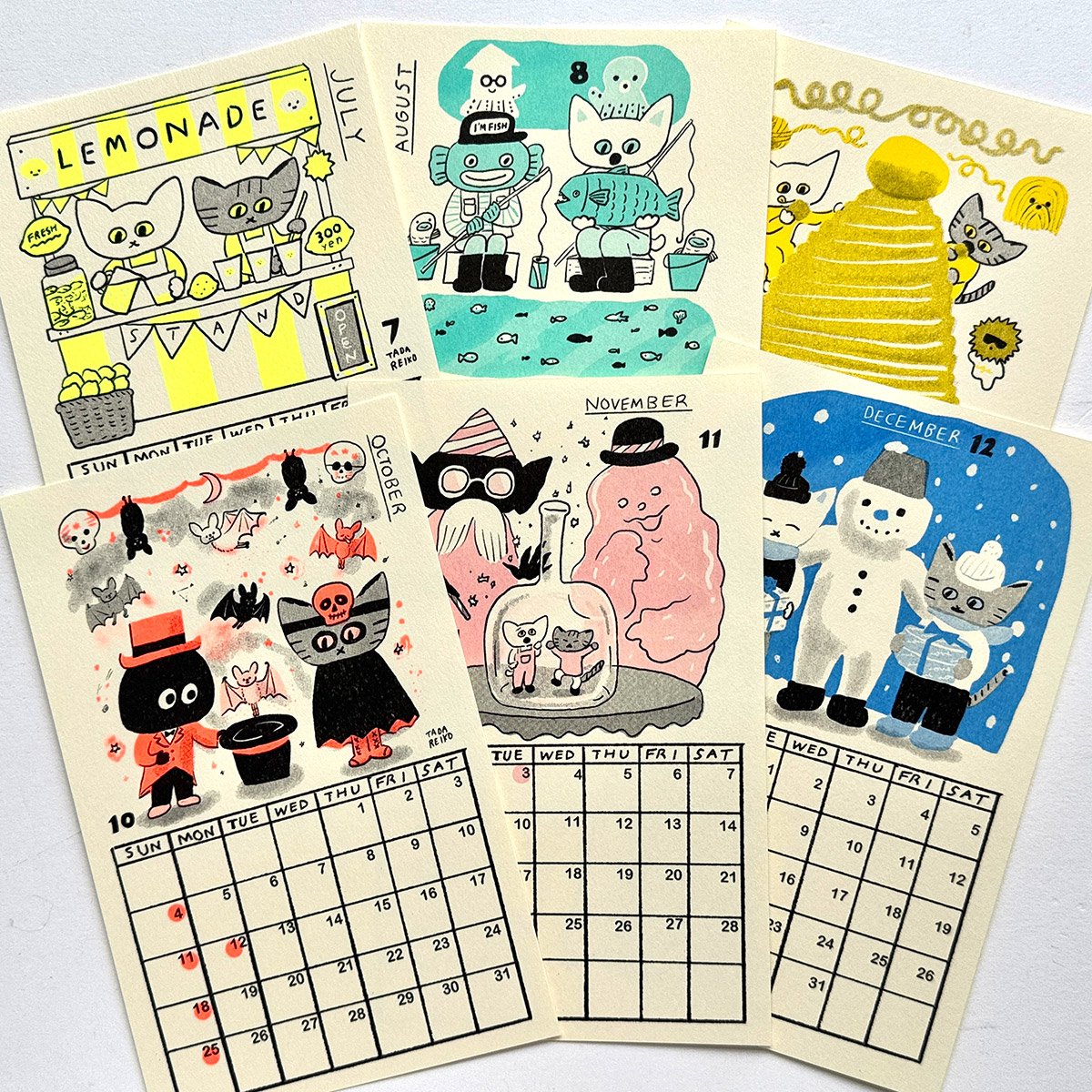 多田玲子 おちゃめでのんきなカレンダー2026 | URESICA