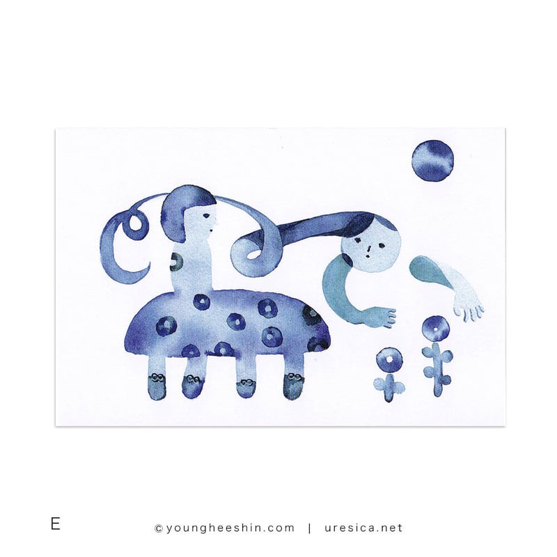 ZB1 ユジン LINE MUSIC 未公開絵柄ポストカード サイン ZB1 ユジン