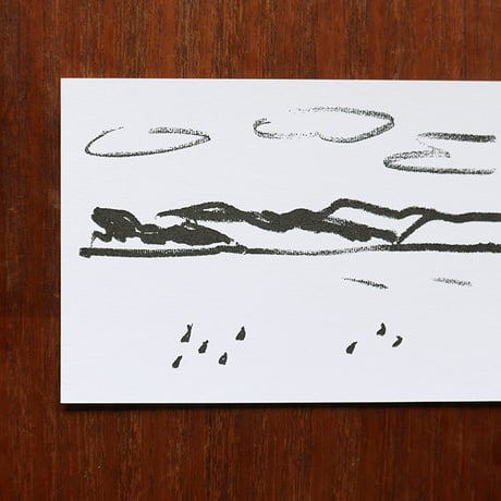 平岡瞳　絵葉書集 I「うみ」