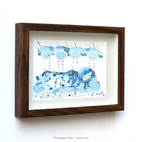 しんよんひ 作品「雨の日」