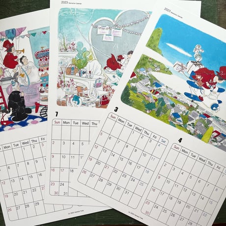 はまのゆか　Mamechan Calendar 2023