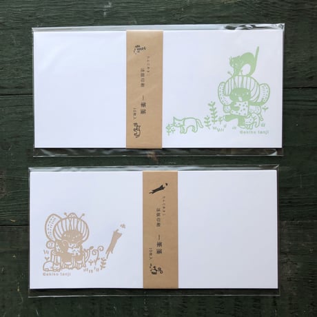 たんじあきこ 活版印刷 一筆箋