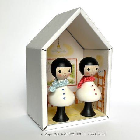 チリとチリリ こけし（CLiCQUES）