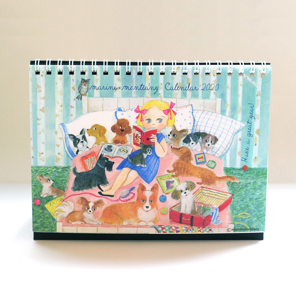 marini＊monteany 2020卓上カレンダー | URESICA