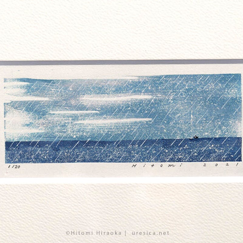 平岡瞳 木版画 08 | URESICA