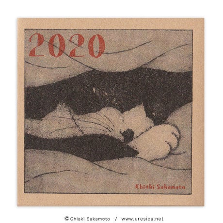 坂本千明　2020年カレンダー