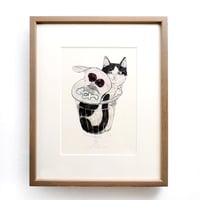 樋口佳絵「menko」＊額装品