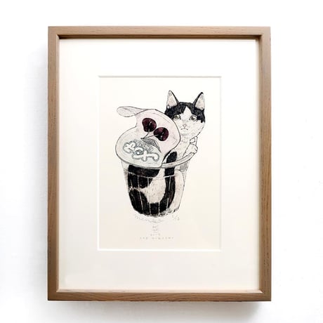 樋口佳絵「menko」＊額装品