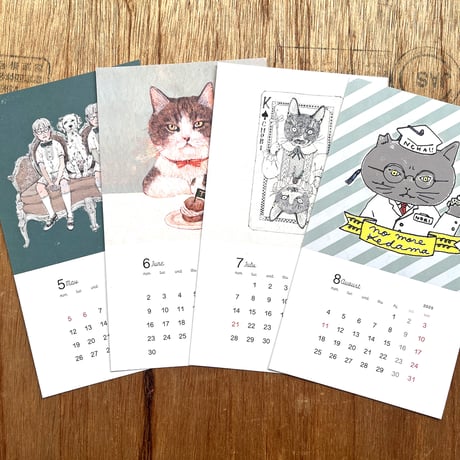 cat&dog&me 2025 カレンダー