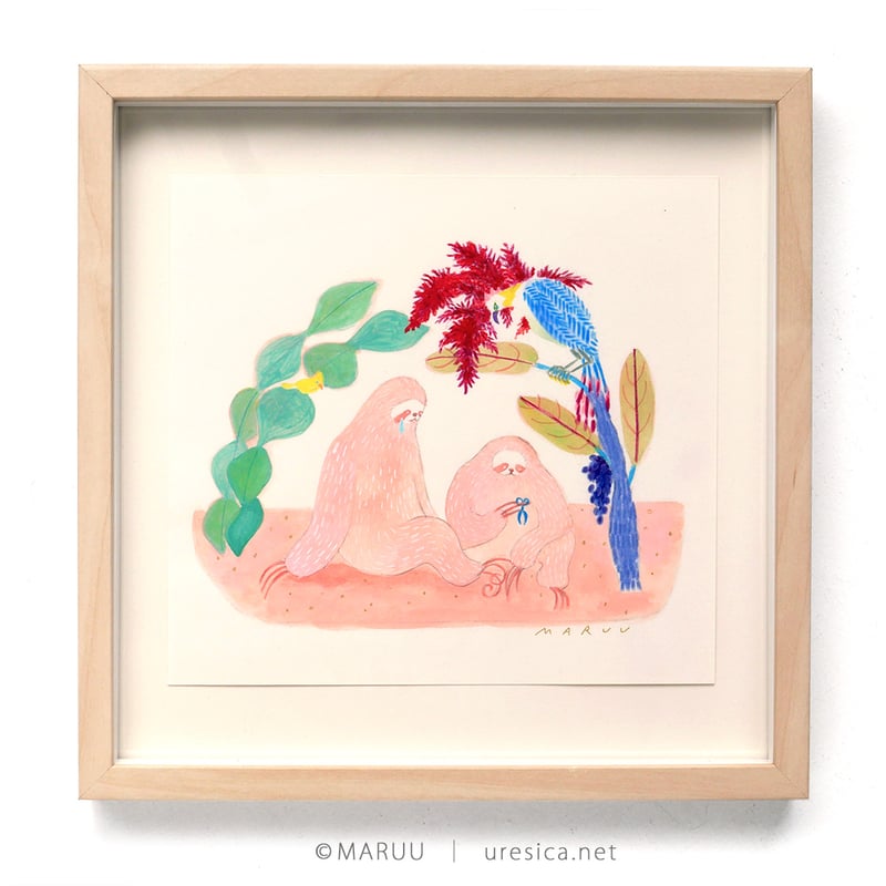 鷹(水彩画、額あり) 鷹(水彩画、額あり)