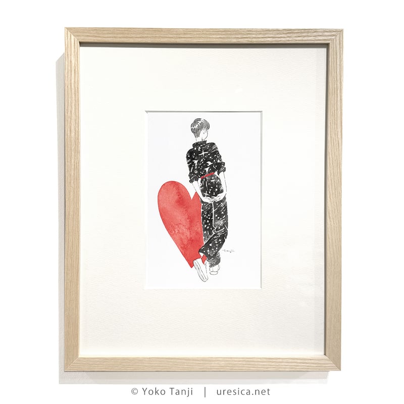 丹地陽子「♡10」原画 | URESICA