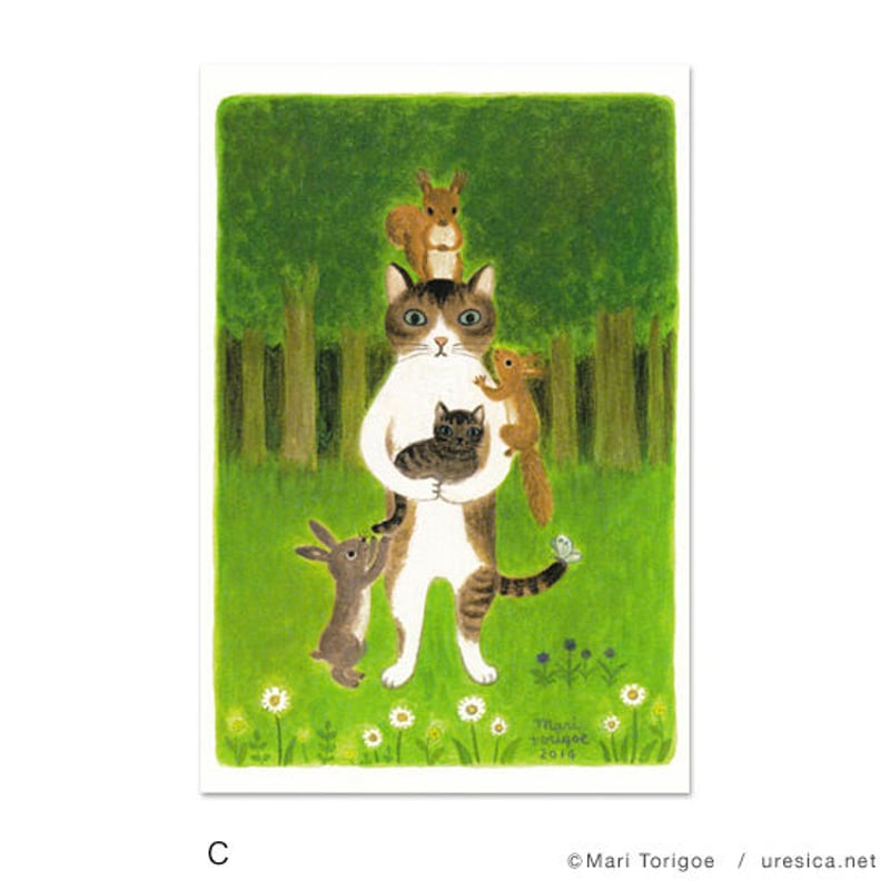 とりごえまり ポストカード1 | URESICA