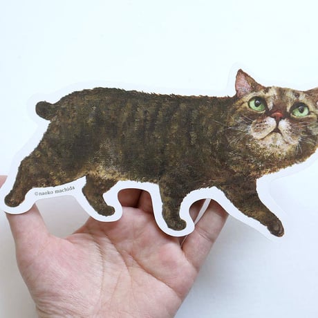 『なまえのないねこ』 型抜きカード
