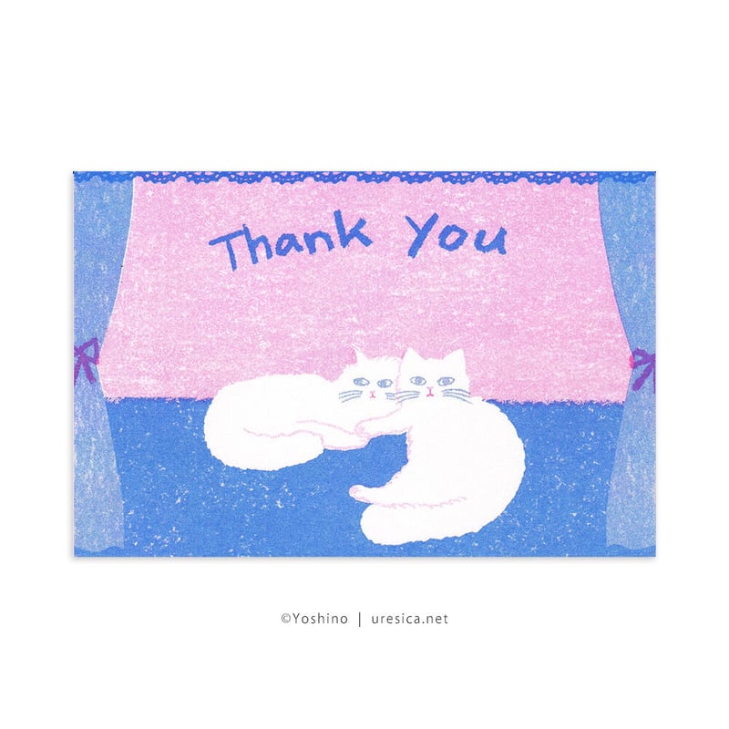 芳野 Thank You カード | URESICA