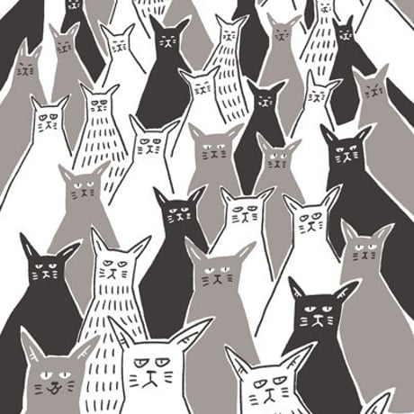山中正大　ねこ手ぬぐい 2017