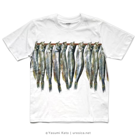 加藤休ミ　ししゃもTシャツ