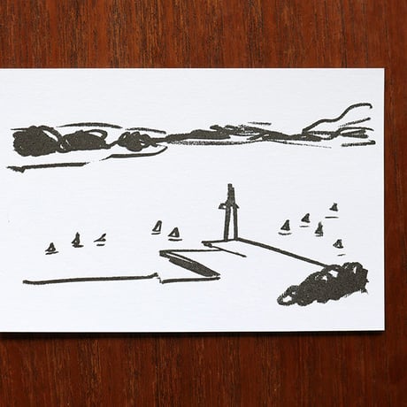 平岡瞳　絵葉書集 I「うみ」