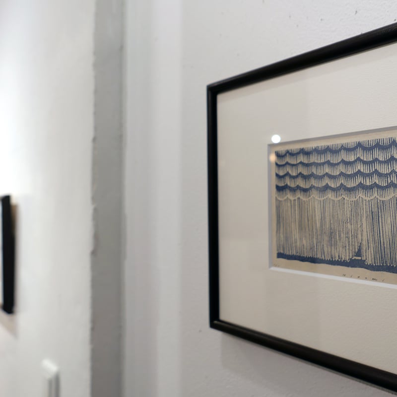 平岡瞳 木版画「空とおく」29 | URESICA