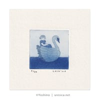 芳野「Be a kid again」銅版画＊シート