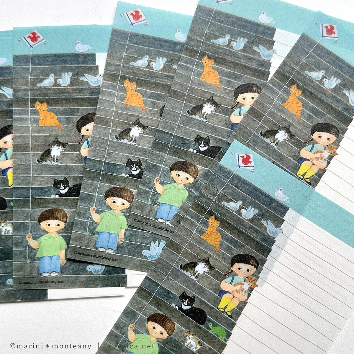 marini＊monteany レターペーパー | URESICA