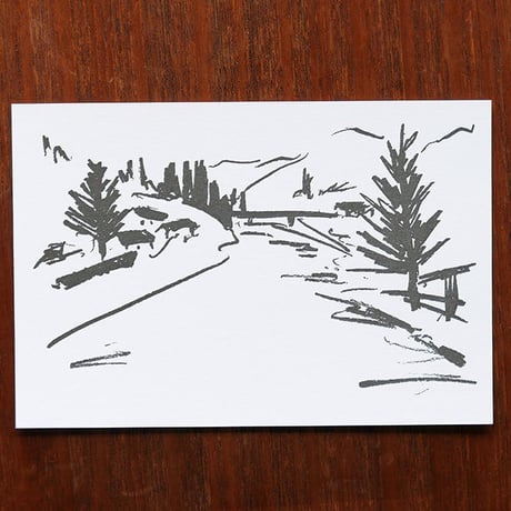 平岡瞳　絵葉書集 II「やま」